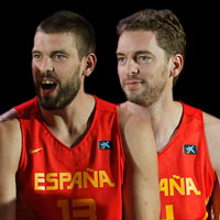 Pau y Marc Gasol