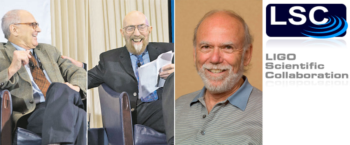 Premiado Rainer Weiss, Kip S. Thorne y Barry C. Barish y la Colaboración Científica LIGO