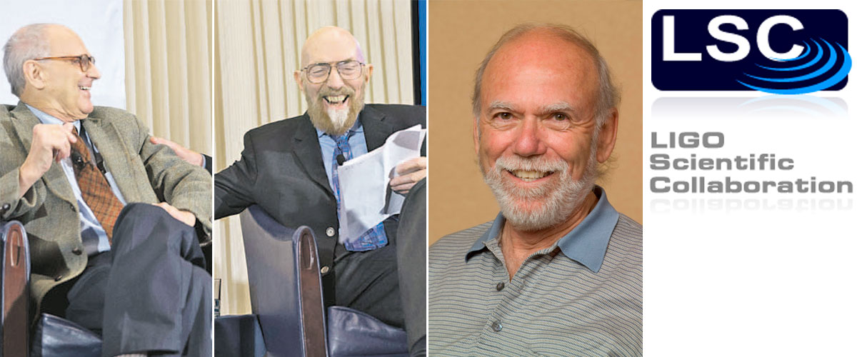 Rainer Weiss, Kip S. Thorne y Barry C. Barish y la Colaboración Científica LIGO