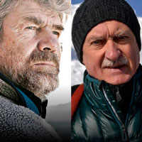 Reinhold Messner y Krzysztof Wielicki
