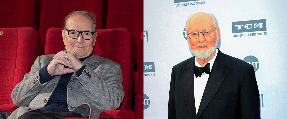 Ennio Morricone y John Williams