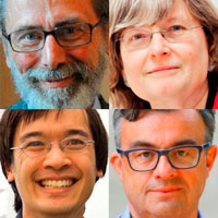 Yves Meyer, Ingrid Daubechies, Terence Tao y Emmanuel Candès
