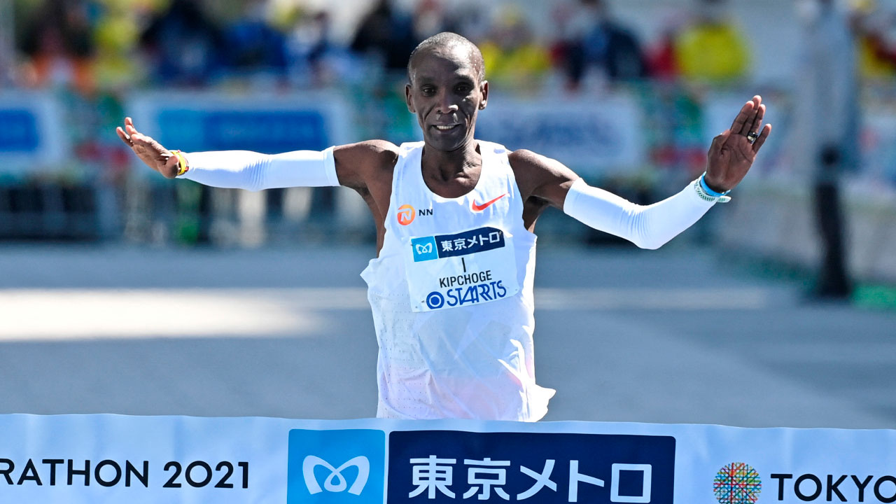 Premiado Eliud Kipchoge